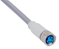 DOL-0804-G02MNI - SICK - DOL-0804-G02MNI - Sensor Cable, Grey, M8 Receptacle, Free End, 4 Positions, 2 m, 6.6 ft