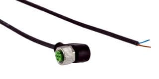 DOL-1202-W05MC - SICK - DOL-1202-W05MC - Sensor Cable, 90° M12 Receptacle, Free End, 5 Positions, 5 m, 16.4 ft