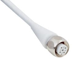DOL-1204-G02MRN - SICK - DOL-1204-G02MRN - Sensor Cable, Grey, M12 Receptacle, Free End, 4 Positions, 2 m, 6.6 ft