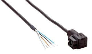 DOL-1406-W02M - SICK - DOL-1406-W02M - Sensor Cable, 90° Receptacle, Free End, 6 Positions, 2 m, 6.6 ft