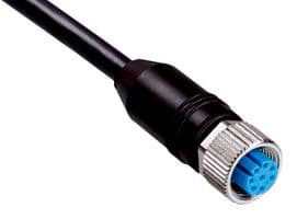 DOL-1SS2G10ME15KM3 - SICK - DOL-1SS2G10ME15KM3 - Sensor Cable, M12 Receptacle, Free End, 7 Positions, 10 m, 32.8 ft