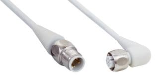 DSL-1204-B02MRN - SICK - DSL-1204-B02MRN - Sensor Cable, Grey, 90° M12 Receptacle, M12 Plug, 4 Positions, 2 m, 6.6 ft
