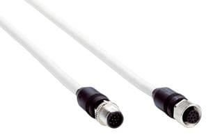 DSL-1212-G05MAS02 - SICK - DSL-1212-G05MAS02 - Sensor Cable, Grey, M12 Receptacle, M12 Plug, 12 Positions, 5 m, 16.4 ft