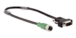 DSL-2D08-G0M5AC3 - SICK - DSL-2D08-G0M5AC3 - Sensor Cable, 8Pos/9Pos, M12 Receptacle, D Sub Plug, 500 mm, 19.7 "