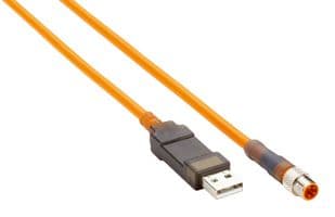 DSL-8U04G02M025KM1 - SICK - DSL-8U04G02M025KM1 - Sensor Cable, M8 Plug, USB Type A Plug, 4 Positions, 2 m, 6.6 ft