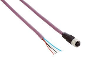 YF2A14-100C1BXLEAX - SICK - YF2A14-100C1BXLEAX - Sensor Cable, M12 Receptacle, Free End, 5 Positions, 10 m, 32.8 ft