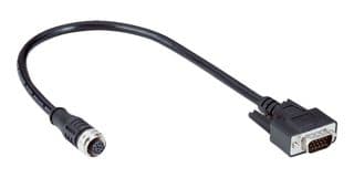 YF2Z1B-020XXXMHDAC - SICK - YF2Z1B-020XXXMHDAC - Sensor Cable, 12Pos/15Pos, M12 Receptacle, D Sub Plug, 2 m, 6.6 ft