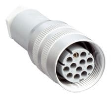 DOS-0612G000GA3KM0 - SICK - DOS-0612G000GA3KM0 - Sensor Connector, M26, Female, 12 Positions, Crimp Socket, Straight Cable Mount
