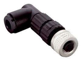 DOS-0803-W - SICK - DOS-0803-W - Sensor Connector, M8, Female, 3 Positions, Solder Socket, Right Angle Cable Mount
