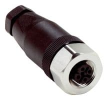 DOS-1204-GN - SICK - DOS-1204-GN - Sensor Connector, M12, Female, 4 Positions, Screw Socket, Straight Cable Mount