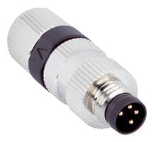 STE-0804-GPC - SICK - STE-0804-GPC - Sensor Connector, M8, Male, 4 Positions, IDC / IDT Pin, Straight Cable Mount