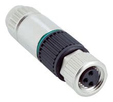 YF08U13-1434K2551A - SICK - YF08U13-1434K2551A - Sensor Connector, M8, Female, 3 Positions, IDC / IDT Socket, Straight Cable Mount