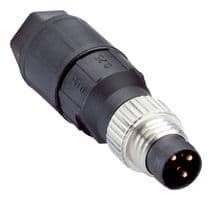YM08U13-0002K1823A - SICK - YM08U13-0002K1823A - Sensor Connector, M8, Male, 3 Positions, Screw Pin, Straight Cable Mount