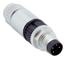 YM08U14-1434K2551A - SICK - YM08U14-1434K2551A - Sensor Connector, M8, Male, 4 Positions, IDC / IDT Pin, Straight Cable Mount