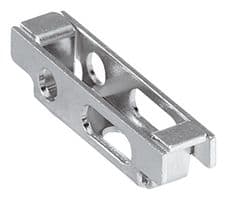 BEF-WLL170 - SICK - BEF-WLL170 - Mounting Bracket, WLL170-2/WLL190-2 Series Fibre Optic Sensors, Zinc Coated Steel