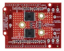BOARDBTH500151LUATOBO1 - INFINEON - BOARDBTH500151LUATOBO1 - Evaluation Board, BTH50015-1LUA, High Side Power Switch, Power Management - Load Switch