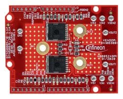 BOARDBTS500051LUATOBO1 - INFINEON - BOARDBTS500051LUATOBO1 - Evaluation Board, BTS50005-1LUA/BTS50010-1LUA, High Side Power Switch, Power Management