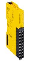 FLX3-XTDI100 - SICK - FLX3-XTDI100 - Safety Controller, Flexi Compact, I/O Module, XTDI1, Spring Terminal, 18 Terminal