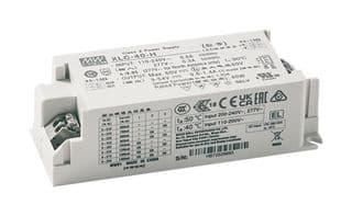 XLC-40-H-N - MEAN WELL - XLC-40-H-N - LED Driver, IO Adj W/NFC, LED Lighting, 40 W, 54 V, 1.4 A, Constant Power, 110 V