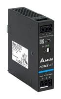 DRF-12V120W1GBA - DELTA ELECTRONICS - DRF-12V120W1GBA - AC/DC DIN Rail Power Supply (PSU), ITE & Laboratory, 1 Output, 120 W, 12 V, 10 A