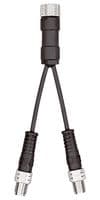 SBO-02C08-KBD - SICK - SBO-02C08-KBD - Y-Splitter, 1x 4-Pin M8 Female Connector, 2x 3-Pin M8 Male Connector, 40 mm