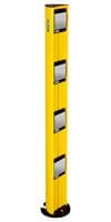 PM3S13-00430040 - SICK - PM3S13-00430040 - Mirror Column, Adjustable Individual Mirrors, 4 Beams, 300 mm Beam Separation, 1.285 m H, Sensors
