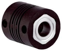 KUP-0608-S - SICK - KUP-0608-S - Bar Coupling, 6mm / 8mm Shaft, ± 0.3 mm Radial / ± 0.2 mm Axial Shaft Offset, 10000 rpm, 38 Nm/Wheel
