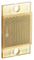 PL10F-CHEM - SICK - PL10F-CHEM - Reflector, Sensor, Fine Triple/Chemical Resistant, 20mm x 32mm, Screw On, Plastic