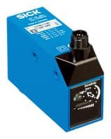 LUT8U-11101 - SICK - LUT8U-11101 - Luminescence Sensor, LED, UV, 10 mm, PNP/NPN, Vertical, Long Side, 5-Pin M12 Connector