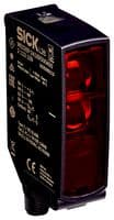 WEO26I-2416R500A00 - SICK - WEO26I-2416R500A00 - Photoelectric Sensor, Single Beam, Receiver, PL c, SIL 1, Type 2, 50 m, NIR, 4-Pin M12 Connector