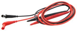 FLUKE TL76 - FLUKE - FLUKE TL76 - Test Lead Set, 2 x 1.5m Silicone Test Leads with RA Banana Plug, 1000 V, 10A