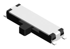 MPMSS4-V-T/R - MULTICOMP PRO - MPMSS4-V-T/R - Slide Switch, SP3T, Surface Mount, 25 mA