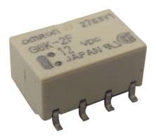 G6K-2FY DC12 - OMRON ELECTRONIC COMPONENTS - G6K-2FY DC12 - Signal Relay, 12 VDC, DPDT, 1 A, G6K Series, Surface Mount, Non Latching