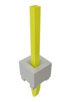 PHT-101-01-L-S - SAMTEC - PHT-101-01-L-S - Pin Header, Board-to-Board, 2.54 mm, 1 Rows, 1 Contacts, Press Fit, PHT Series
