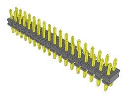 PTT-118-01-S-D - SAMTEC - PTT-118-01-S-D - Pin Header, Board-to-Board, 2 mm, 2 Rows, 36 Contacts, Press Fit, PTT Series