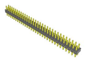 PTT-131-01-S-D - SAMTEC - PTT-131-01-S-D - Pin Header, Board-to-Board, 2 mm, 2 Rows, 62 Contacts, Press Fit, PTT Series