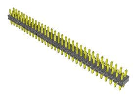 PTT-132-01-S-D - SAMTEC - PTT-132-01-S-D - Pin Header, Board-to-Board, 2 mm, 2 Rows, 64 Contacts, Press Fit, PTT Series