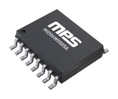 MID06W0505AGY-3R-P - MONOLITHIC POWER SYSTEMS (MPS) - MID06W0505AGY-3R-P - DC-DC Switching Regulator, Isolated, Fixed, Regulated, 3 kV Iso, 4.5 to 5.5 V In, 5 V Out, WSOIC-16