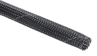 170-81016 HEGPETFR06-PET-GY - HELLERMANNTYTON - 170-81016 HEGPETFR06-PET-GY - Sleeving, Braided, PET (Polyethylene Terephthalate), Grey, 6 mm, 100 m, 328 ft