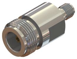 CT3322A - CAL TEST ELECTRONICS - CT3322A - RF / Coaxial Adapter, 18 GHz, N, Jack, SMA, Jack, Straight Adapter, 50 ohm