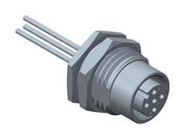 M12A-05PFFC-SF8C15 - AMPHENOL LTW - M12A-05PFFC-SF8C15 - Sensor Cable, M12 Receptacle, Free End, 5 Positions, 150 mm, 5.9 ", M Series