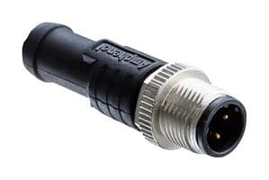 M12A-17BMMM-SL8B02 - AMPHENOL LTW - M12A-17BMMM-SL8B02 - Sensor Cable, M12 Plug, Free End, 17 Positions, 2 m, 6.6 ft, M Series