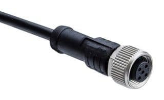 M12A-12BFFM-SL8D01 - AMPHENOL LTW - M12A-12BFFM-SL8D01 - Sensor Cable, M12 Receptacle, Free End, 12 Positions, 1 m, 3.3 ft, M Series
