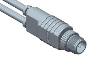 SS-040000-M00-YSB01 - AMPHENOL LTW - SS-040000-M00-YSB01 - Sensor Cable, M12 Plug, Free End, 4 Positions, 1 m, 3.3 ft, M Series