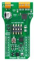 MIKROE-6254 - MIKROELEKTRONIKA - MIKROE-6254 - Add-On Board, Stepper 24 Click, TB67S589FTG, Stepping Motor Driver, GPIO, I2C, PWM, 3.3V/5V