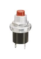 4001 - GRAYHILL - 4001 - Pushbutton Switch, 4000 Series, SPST-NO, Off-(On), Round Plunger, Red