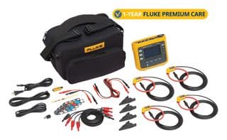 FLUKE-1736/FPC EU - FLUKE - FLUKE-1736/FPC EU - Data Logger, w/ 1Yr Premium Care, Three-Phase Power Quality, 12 Channel