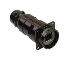 RJF2PEM1B - AMPHENOL SOCAPEX - RJF2PEM1B - In-Line Adapter, Adapter, In-Line, RJ45, RJ45, RJF Series