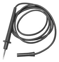 BU-2141-D-48-0 - MUELLER ELECTRIC - BU-2141-D-48-0 - Test Patch Lead, Test Tip Probe, Banana Plug Shrouded, 4 ", 1.22 m, Black, 10 A