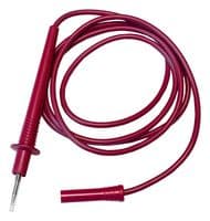 BU-2141-D-48-2 - MUELLER ELECTRIC - BU-2141-D-48-2 - Test Patch Lead, Test Tip Probe, Banana Plug Shrouded, 4 ", 1.22 m, Red, 10 A